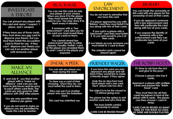 Clued In! Murder Mystery Scavenger Hunt