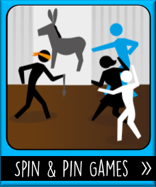 Printable Spin &amp; Pin Party Games