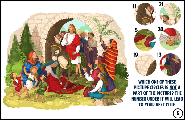 Junior Easter Trivia Treasure Hunt - Biblical Edition!