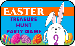 Easter Treasure Hunt Game #2 - EDITABLE!