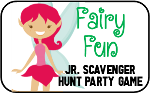 Magic Fairy Picture Scavenger Hunt