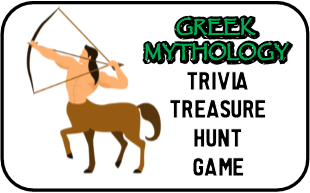 Greek Mythology Trivia Hunt - Printable Party Game!