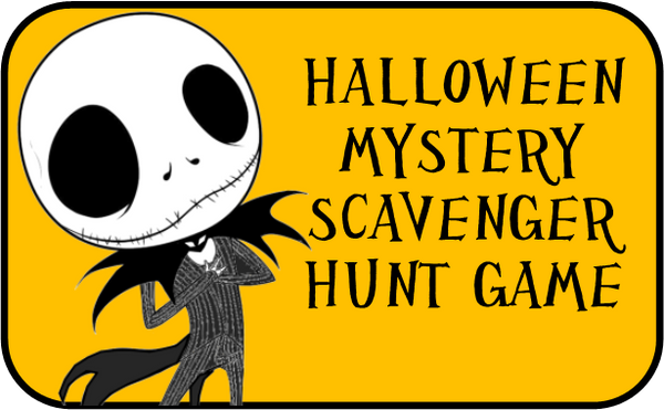 Halloween Mystery Scavenger Hunt