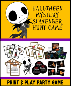 Halloween Mystery Scavenger Hunt