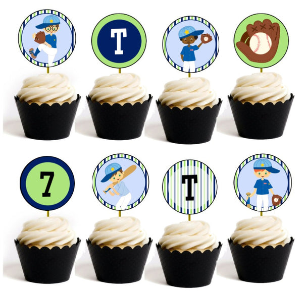 Baseball Kids Party Printables - EDITABLE!