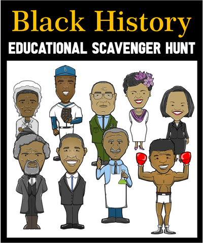 Black History Scavenger Hunt Game