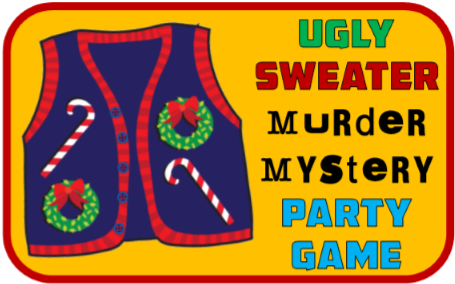 Ugly Sweater Murder Mystery Clue Game