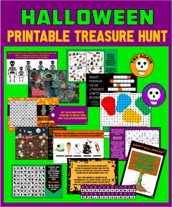 Kids Halloween Treasure Hunt