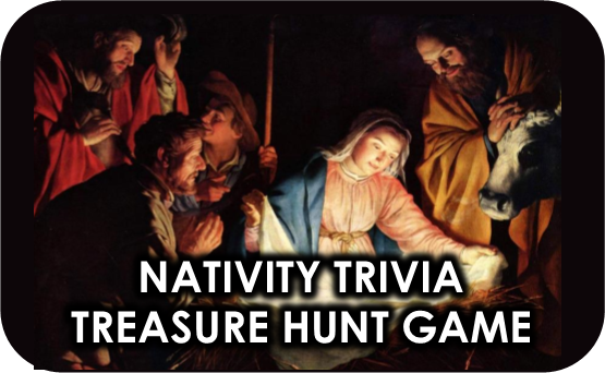 Nativity Treasure Hunt - Editable!