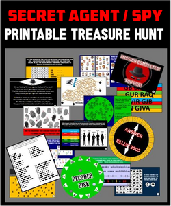 Secret Agent Treasure Hunt