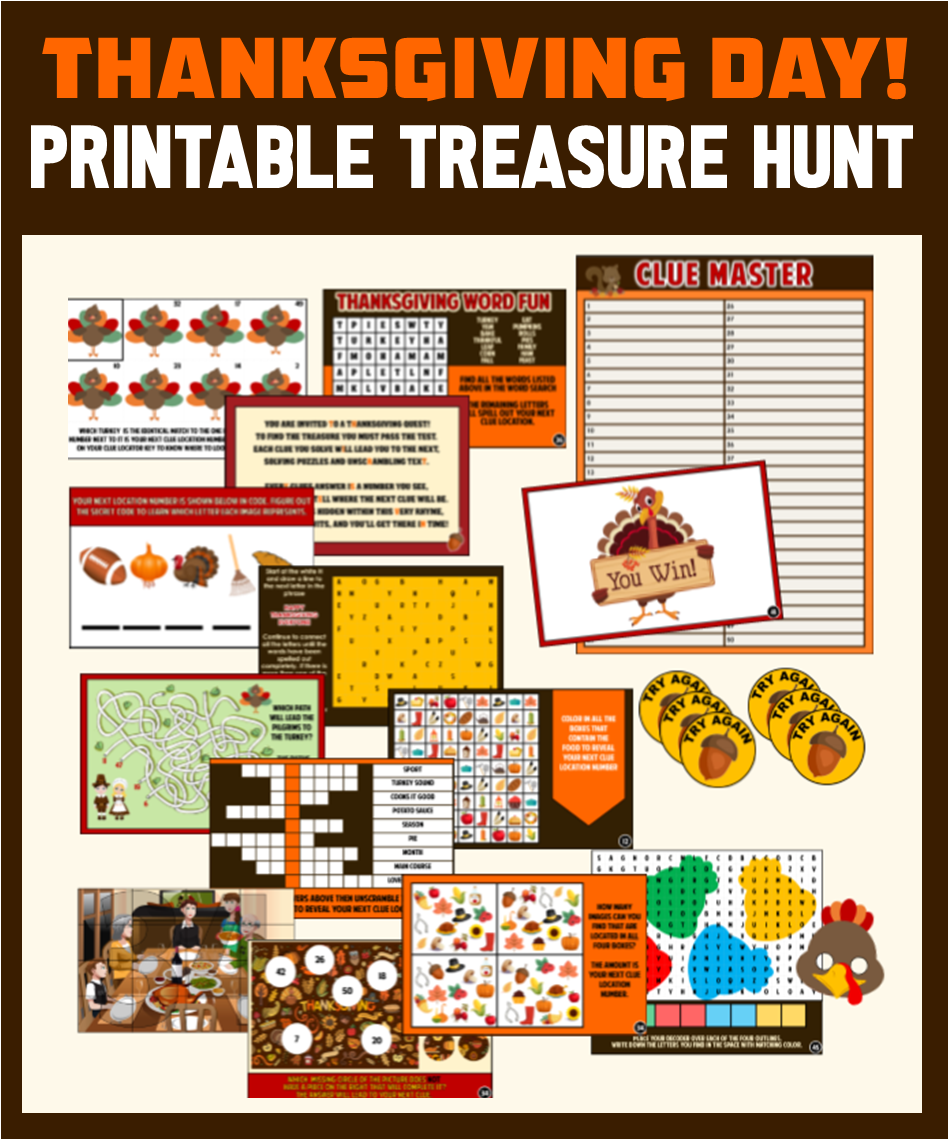 Thanksgiving Treasure Hunt